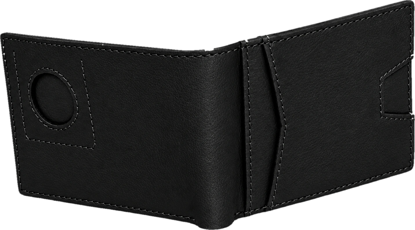 Trace in black, opened